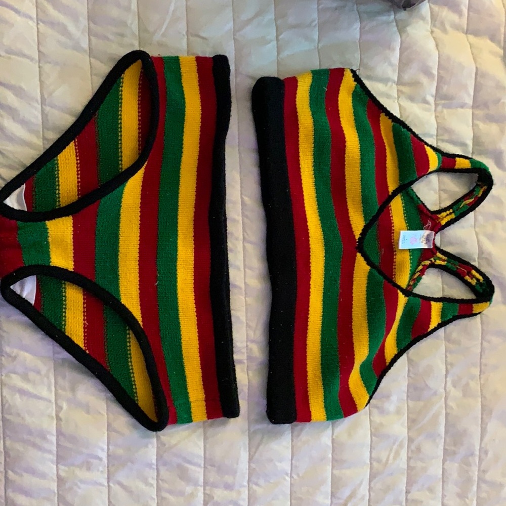 Knit Jamaican bathing suit